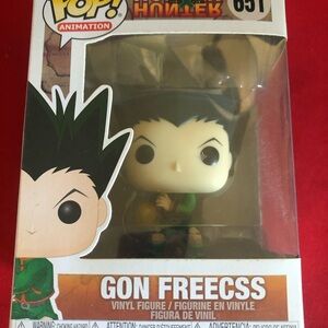 Funko Animation Gon Freecss Figure - Green and White